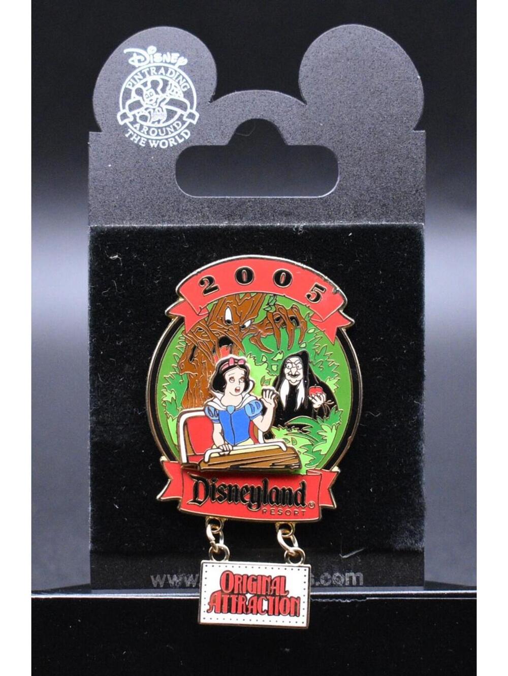 Disney Disneyland 2005 Snow White & Old Hag Original Attractions LE 350 Pin (C6)